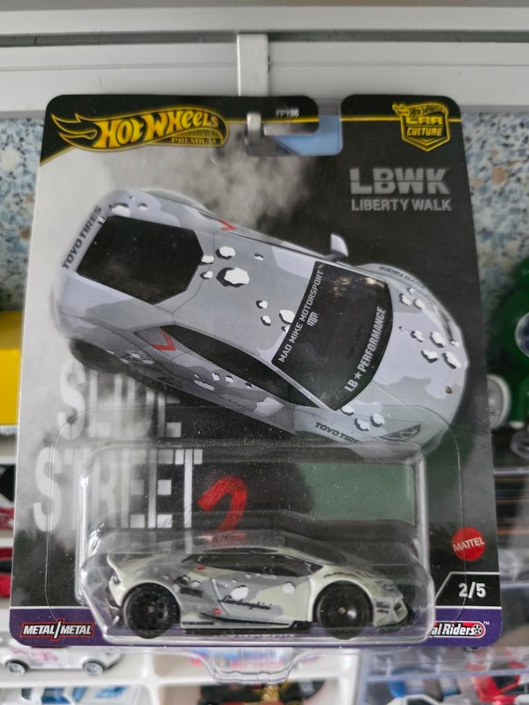 Hot Wheels LBWK Liberty Walk Lamborghini, Nieuw, Ophalen of Verzenden, 333 Continental Boulevard, El Segundo, CA 90245, USA, Mattel