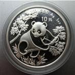 China, Panda 1992 - 1 Oz. puur zilver, Ophalen of Verzenden, Oost-Azië, Losse munt, Zilver