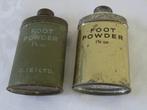 Foot powder busjes WO II Amerika Engeland Canada militairen, Verzamelen, Militaria | Tweede Wereldoorlog, Ophalen of Verzenden