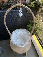 Rieten plantenmand, Huis en Inrichting, Ophalen of Verzenden, Gebruikt, Overige materialen, Minder dan 50 cm