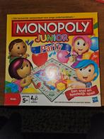 Monopoly Junior Party - Compleet!, Hobby en Vrije tijd, Ophalen, Zo goed als nieuw, Een of twee spelers, Hasbro