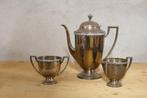 Koffiepot melkkan en suikerpot Westminster verzilverd, Antiek en Kunst, Curiosa en Brocante, Ophalen of Verzenden