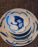 Chinese porseleinen borden/schalen  met karpers, Antiek en Kunst, Antiek | Keramiek en Aardewerk, Ophalen of Verzenden