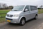 Volkswagen Transporter Bestel 2.5 TDI 128KW DC 2007, Auto's, Achterwielaandrijving, Zwart, Volkswagen, 6 stoelen