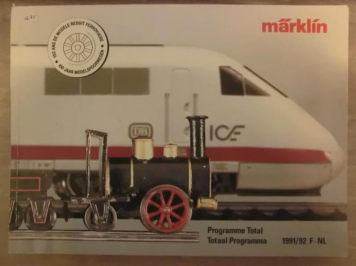 Marklin catalogi 1991 - 2000, Hobby en Vrije tijd, Modeltreinen | H0, Zo goed als nieuw, Boek, Tijdschrift of Catalogus, Wisselstroom
