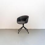 2 Hay stoel About a Chair AAC 22 Zwart met kussen, Niet ingevuld, Kunststof, Twee, Zwart