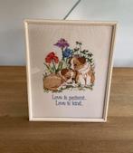Schattige vintage Pollywog borduurprent, Ophalen of Verzenden