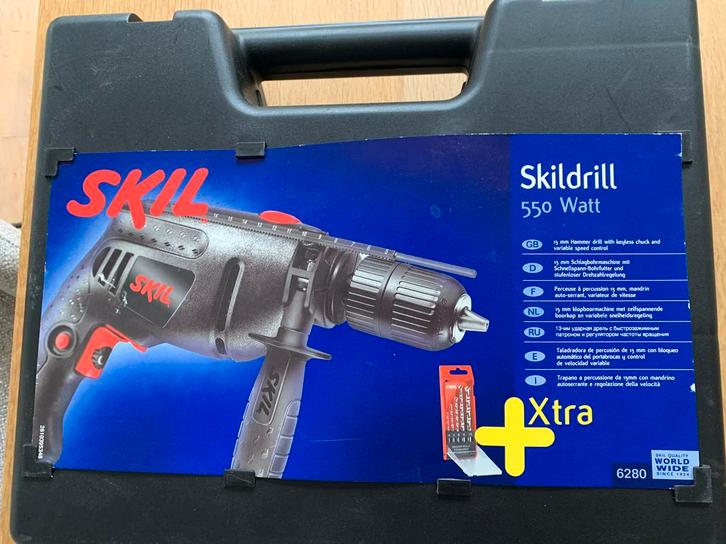 Skil Klopboormachine 550W - Nieuw!, Doe-het-zelf en Verbouw, Gereedschap | Boormachines, Nieuw, Boormachine, 400 tot 600 watt
