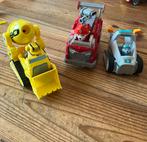 Paw Patrol 3 voertuigen, Ophalen of Verzenden, Zo goed als nieuw