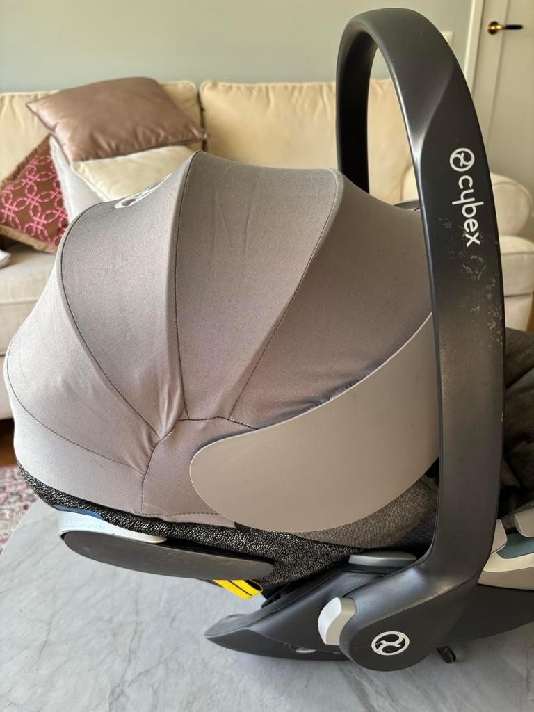 Cybex Cloud Z I-size Autostoel incl base en voetenzak, Kinderen en Baby's, Autostoeltjes, Zo goed als nieuw, Isofix, 0 t/m 13 kg