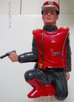 Captain Scarlet pop 24cm hoog “zeepfles” leeg., Ophalen of Verzenden, Zo goed als nieuw, Actiefiguur of Pop