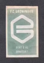 Suikerzakje FC Groningen Voetbal., Ophalen of Verzenden, Zo goed als nieuw