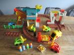2x Fisher Price Vintage Lift en & Load Depot 942 + Railroad, Ophalen of Verzenden, Gebruikt, Speelset