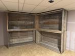 Steigerhout Kast Bak - Prijs per bak 150, Doe-het-zelf en Verbouw, Hout en Planken, Plank, Gebruikt, Steigerhout, 25 tot 50 mm