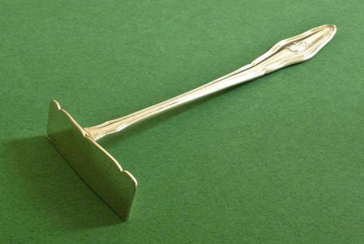 Zilver 925 antiek eetschuivertje kinderbestek eetschuifje, Antiek en Kunst, Antiek | Bestek, Ophalen of Verzenden