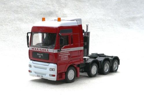 Siku  3930 MAN TGA 8x4 zwaar transport trekker Max Goll ., Hobby en Vrije tijd, Modelauto's | 1:50, Nieuw, Bus of Vrachtwagen