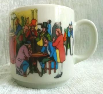 Mok Parijs Café, Van Nelle, 7,5 cm beschikbaar voor biedingen