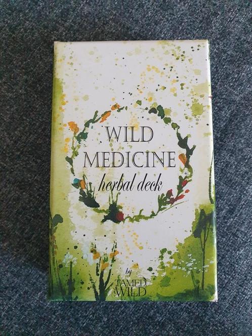 Wild Medicine - Herbal deck orakelkaarten, Boeken, Esoterie en Spiritualiteit, Zo goed als nieuw, Overige typen, Tarot of Kaarten leggen