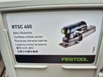 Festool RTSC 400 schuurmachine 2x accu en lader, Doe-het-zelf en Verbouw, Gereedschap | Schuurmachines, Ophalen, Nieuw, Minder dan 600 watt