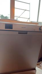 Vaatwasmachine sharp grijs, Ophalen, Gebruikt, Vrijstaand, 85 tot 90 cm