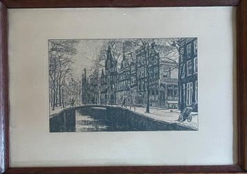 Louis Landré - Gracht Amsterdam beschikbaar voor biedingen