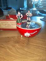 Bijzondere 👌Vintage Muziekdoosje Tiroler Stel Edelweiss '50, Ophalen of Verzenden