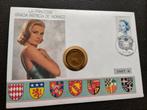 Monaco First Day Cover met Munt, Ophalen of Verzenden, Overige landen