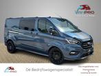 Ford TRANSIT CUSTOM 320 2.0 TDCI 185PK Automaat SPORT L2H1 D, Auto's, 1995 cc, 1850 kg, Blauw, Bedrijf