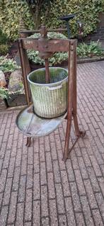 Vruchtenpers/wijnpers, Ophalen, Gebruikt