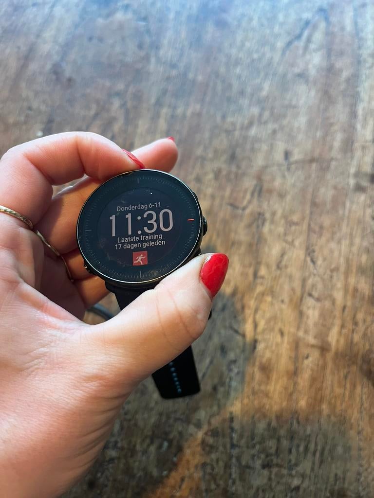 Polar Vantage M, Ophalen of Verzenden, Zo goed als nieuw, Zwart, Android