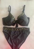 Opera 40D bbh slip 40 antraciet grijs luxe accessoire, Opera, Verzenden, Zo goed als nieuw, Bikini