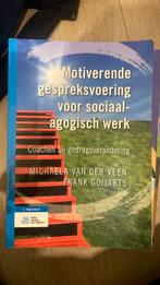 Motiverende gespreksvoering voor sociaalagogisch werk, Ophalen of Verzenden, Zo goed als nieuw, Michaela Veen; Frank Goijarts