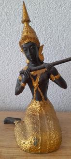 Thewada muzikant thailand  24 cm brons, Antiek en Kunst, Antiek | Koper en Brons, Verzenden, Brons