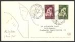 Nederland FDC E42 Met Adres, Vluchtelingen 1960, Postzegels en Munten, Postzegels | Eerstedagenveloppen, Ophalen of Verzenden