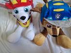 2x Paw Patrol Mega Knuffels Chase en Marshall, Ophalen of Verzenden