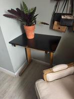 Oud houten schoolbureau, Gebruikt, 100 tot 150 cm, Ophalen of Verzenden, Grenenhout