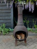 Ideale compacte gietijzeren terraskachel izgst!, Tuin en Terras, Ophalen of Verzenden, Gebruikt