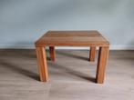 Massief eiken salontafel 70 x 55 cm, Huis en Inrichting, Tafels | Salontafels, Ophalen, Gebruikt, 50 tot 100 cm, Eikenhout