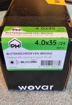wovar tuinschroeven brons 4.0x35 200 stuks, Ophalen of Verzenden, Nieuw, Schroeven