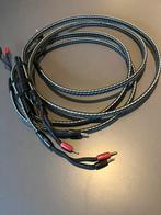Set luxe speakerkabels 2.5m, Ophalen of Verzenden, Gebruikt, Luidsprekerkabel