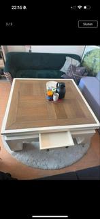 GRATIS Mooie Salontafel met Lade, Huis en Inrichting, Gebruikt, 100 tot 150 cm, Minder dan 50 cm, Eikenhout