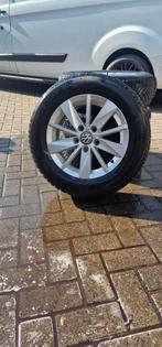 Winterbandenset met Orginele volkswagen velgen., Auto-onderdelen, Banden en Velgen, Ophalen, 15 inch, Velg(en), Winterbanden
