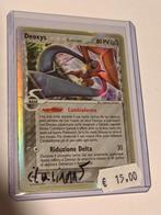 EX Holon Phantoms 4/110 Deoxys Delta Species Reverse Holo IT, Ophalen of Verzenden, Zo goed als nieuw
