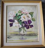 J. J. Moolhuizen, fraaie oliedoek, voluit gesigneerd., Antiek en Kunst, Ophalen of Verzenden