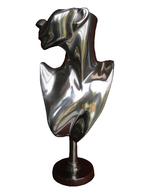 design nikkelbeelden buste beelden., Antiek en Kunst, Ophalen