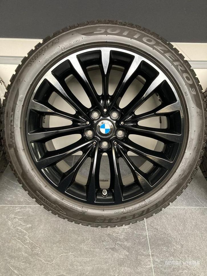 18” originele BMW 5 serie G30 G31 velgen winterbanden 5x112, Auto-onderdelen, Banden en Velgen, Banden en Velgen, Winterbanden