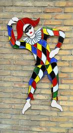 hofnar clown glas in lood tiffany, Hobby en Vrije tijd, Overige Hobby en Vrije tijd, Ophalen, Nieuw