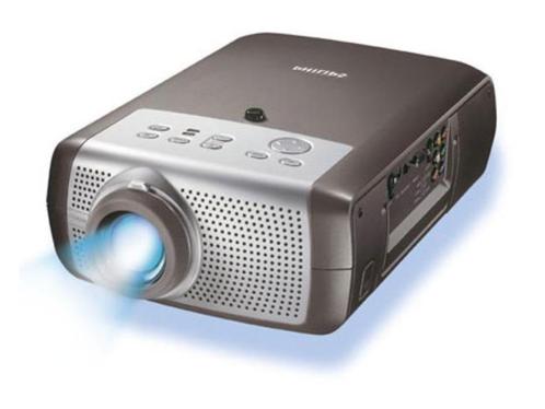 TE HUUR /huren : beamer Philips Cinema Projector, Audio, Tv en Foto, Beamers, Gebruikt, DLP, HD (720), Ophalen