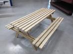 Picnicktafel, Ophalen, Nieuw, Rechthoekig, Hout