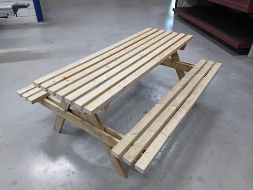 Picnicktafel, Tuin en Terras, Picknicktafels, Nieuw, Rechthoekig, Hout, Ophalen